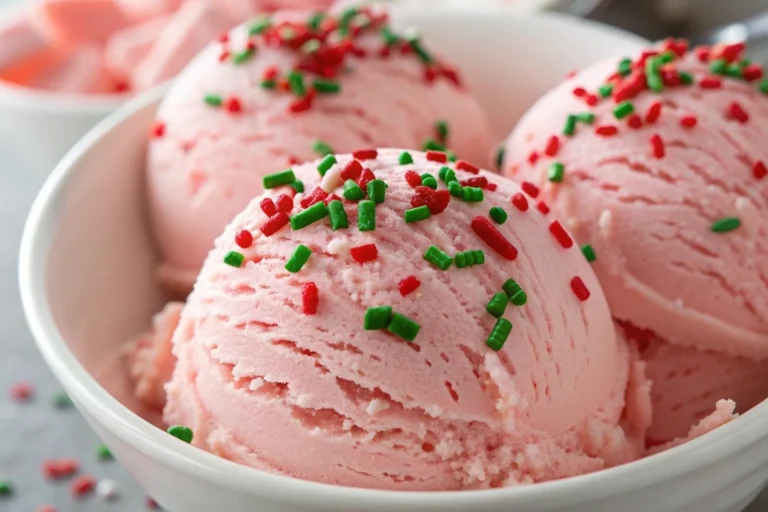 Delicious Christmas Homemade Bubblegum Ice Cream Recipe