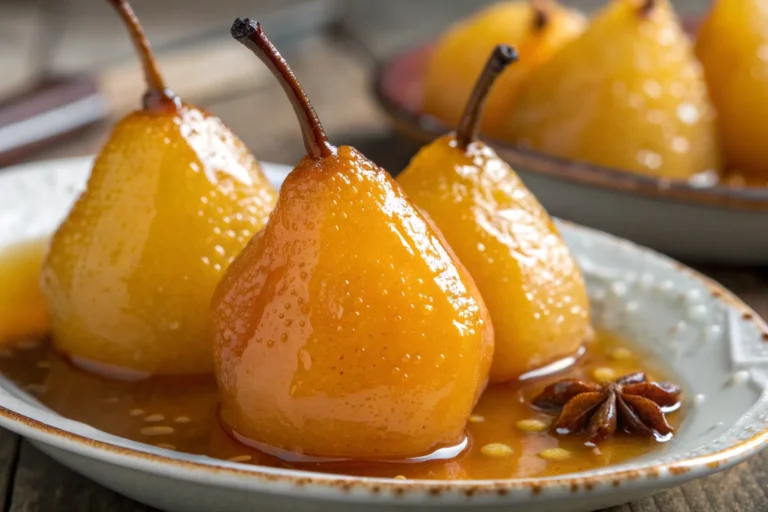Easy Homemade Preserved Pears