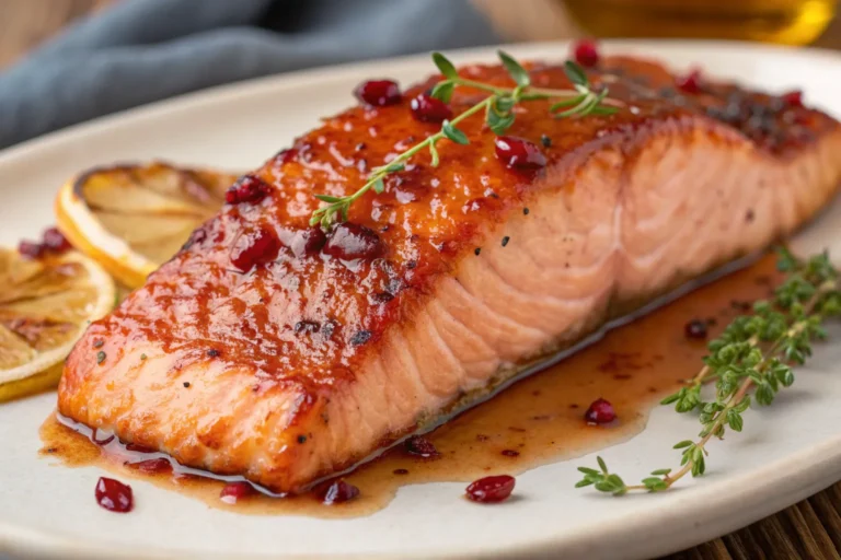 Glazed Holiday Salmon