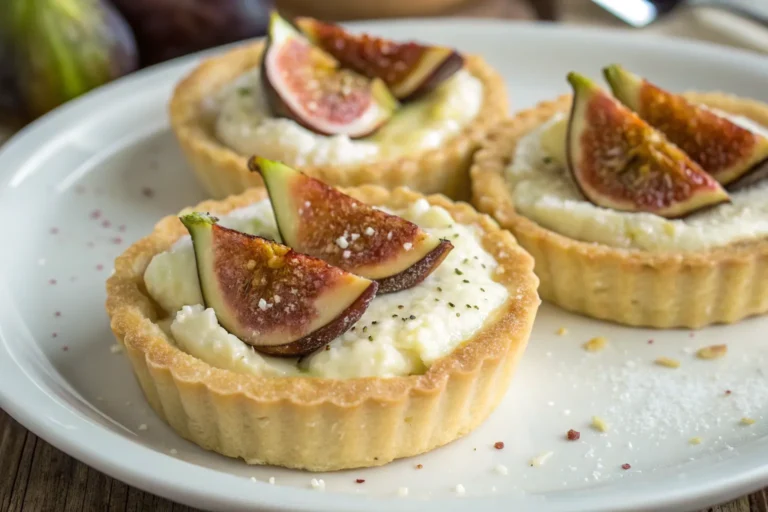 Goat Cheese and Fig Tartlets