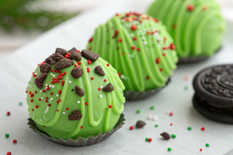 Grinch Oreo Balls – A Festive No-Bake Holiday Treat