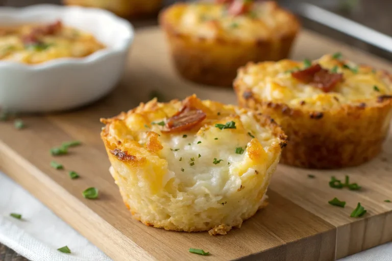Hash Brown Quiche Cups