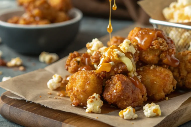 Hot Honey Popcorn Chicken