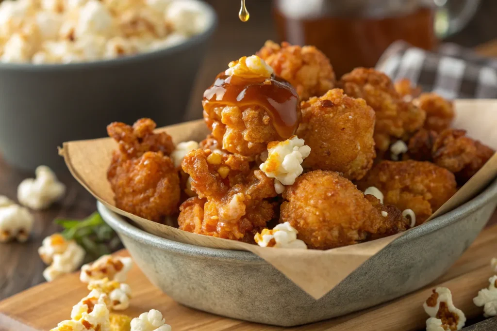Hot Honey Popcorn Chicken