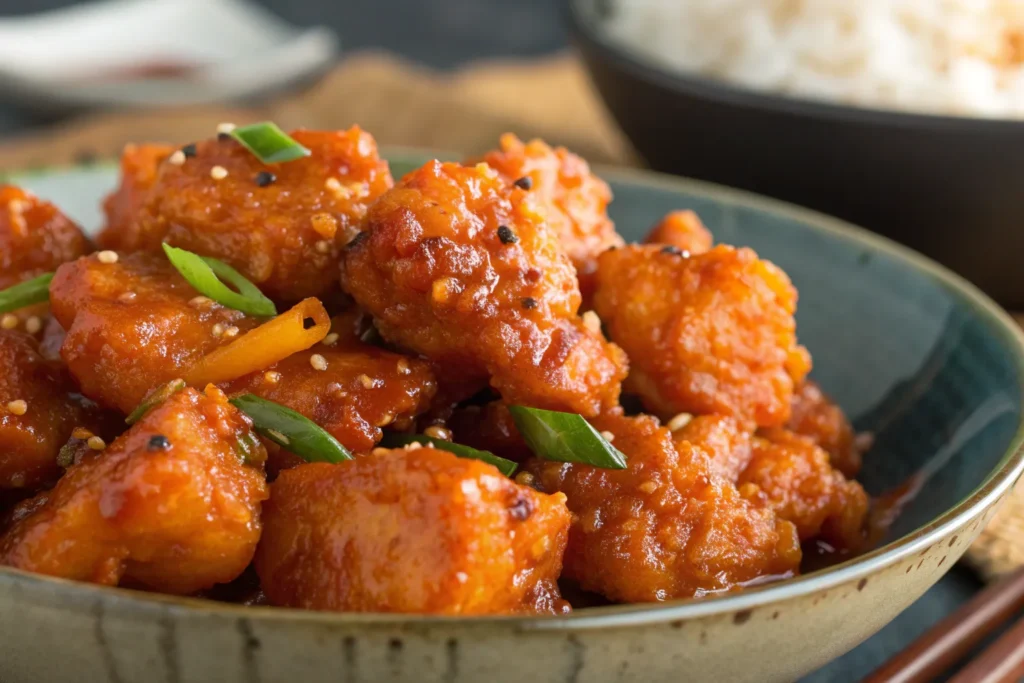 Hot Orange Chicken