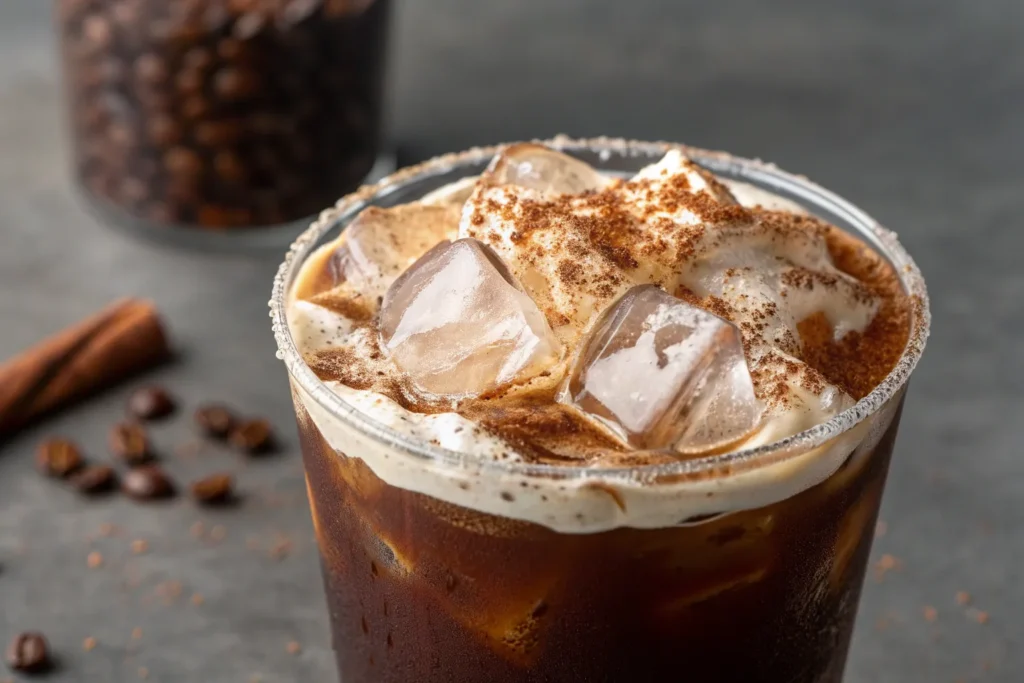 Iced Mexican Coffee Drink