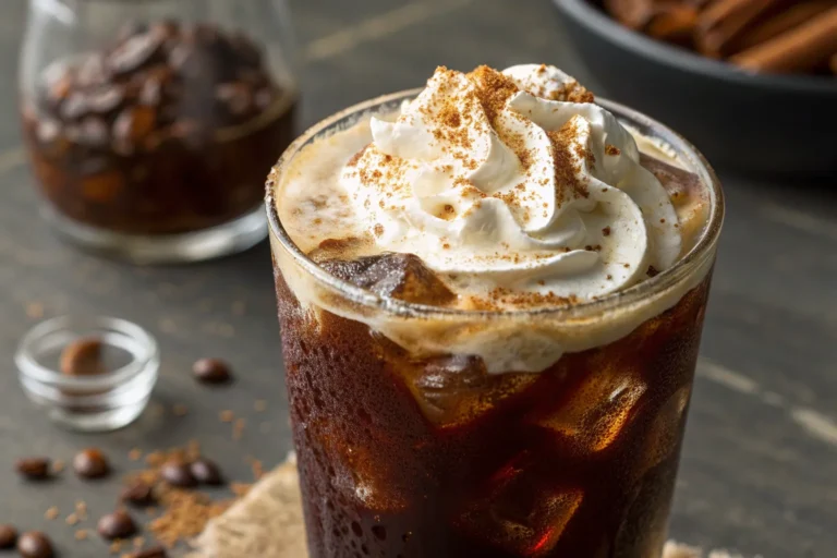 Iced Mexican Coffee Drink