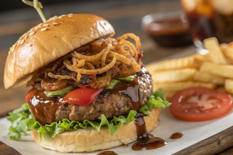 Irish Pub Burgers with Whiskey Sauce
