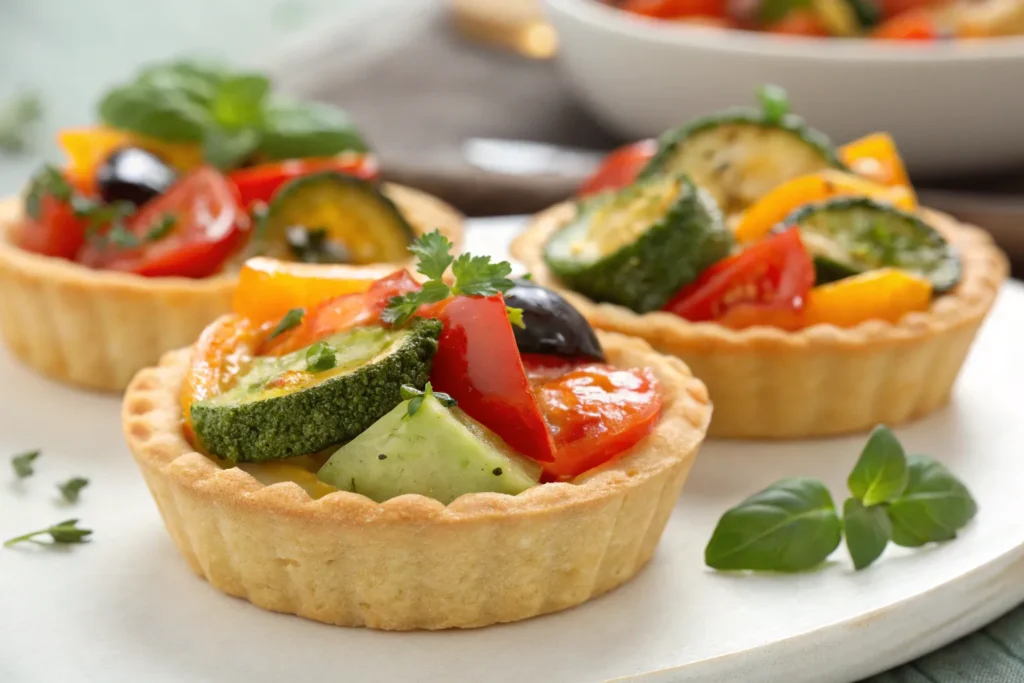 Irresistible Mini Veggie Tartlets