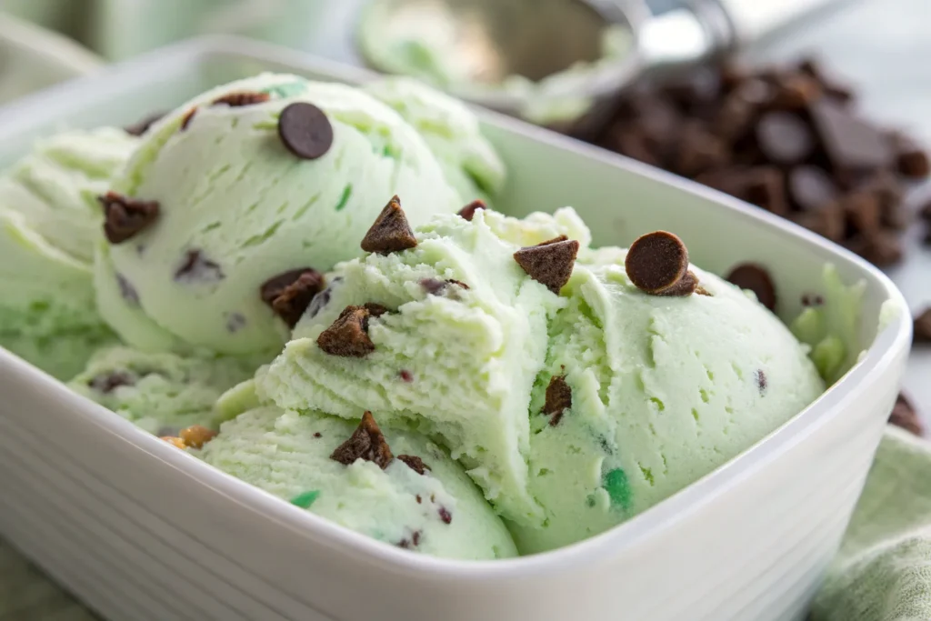 Mint Chocolate Chip Ice Cream Recipe