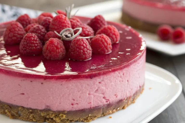 Pink Velvet Raspberry Cheesecake