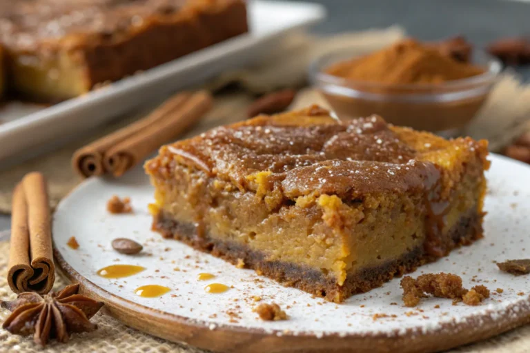 Pumpkin Spice Gooey Cake