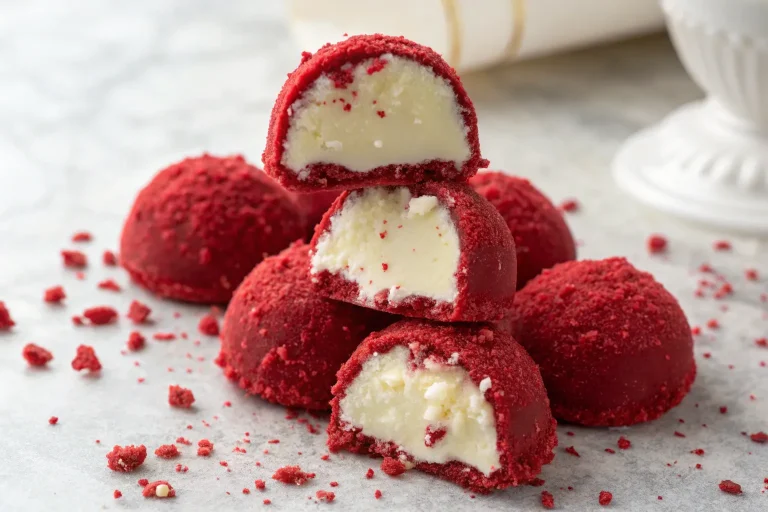 Red Velvet Snowballs – A Festive Holiday Treat