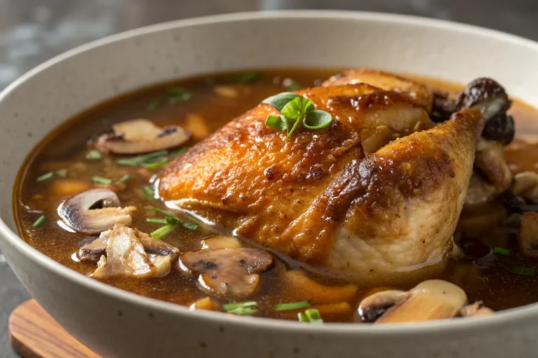 Rotisserie Chicken Mushroom Soup