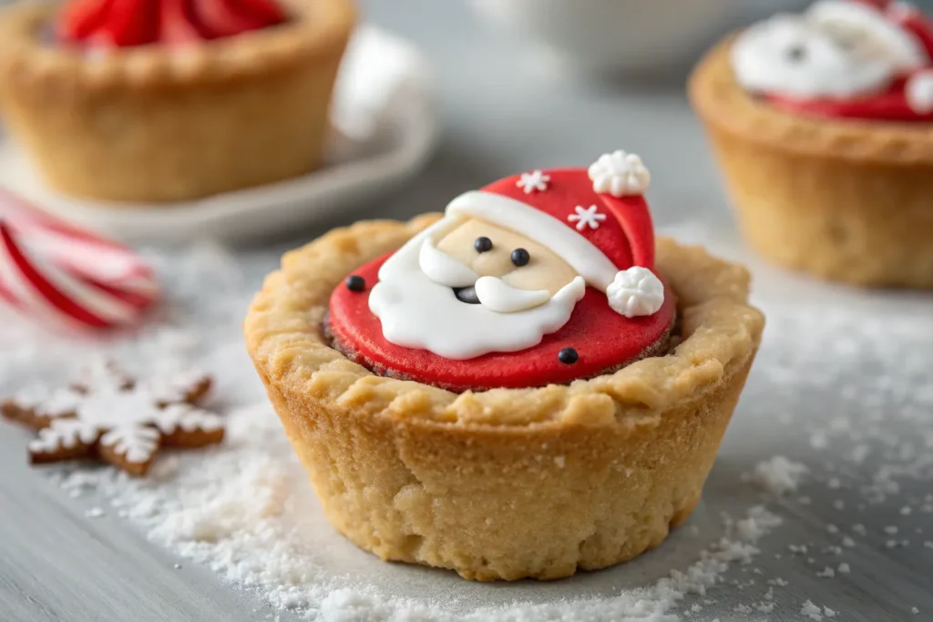 Santa Cookie Cups – A Fun & Festive Christmas Treat