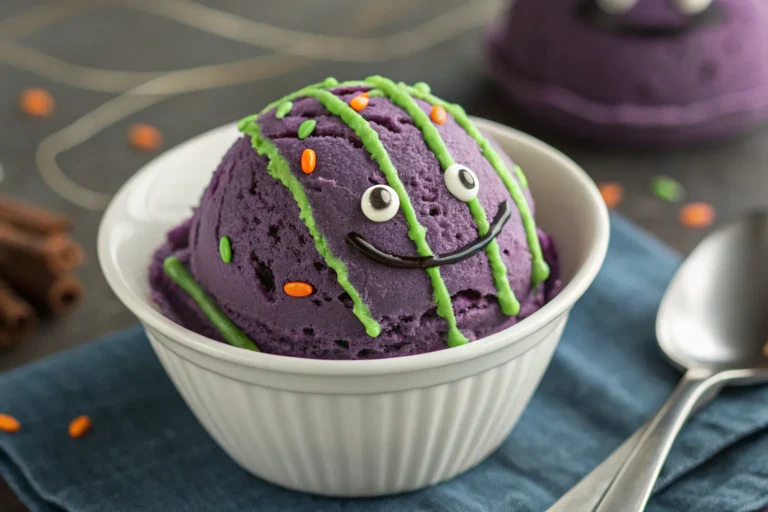 Spooky Halloween Ice Cream