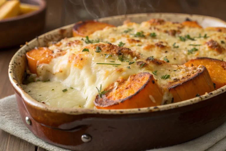 Sweet Potato Gratin Cheese