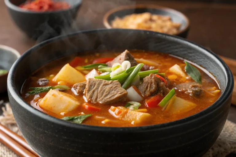 Tasty Korean Winter Soup
