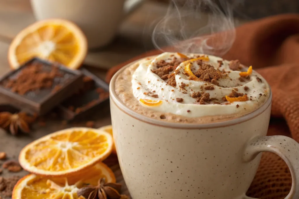 White Chocolate Orange Hot Cocoa