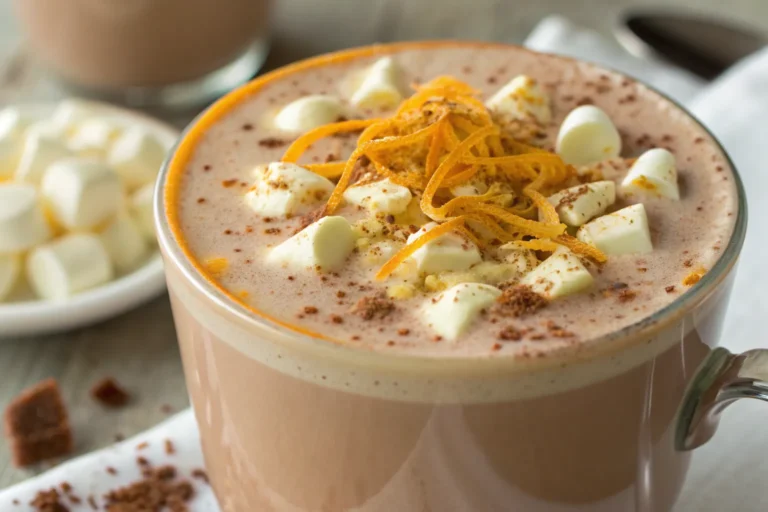 White Chocolate Orange Hot Cocoa