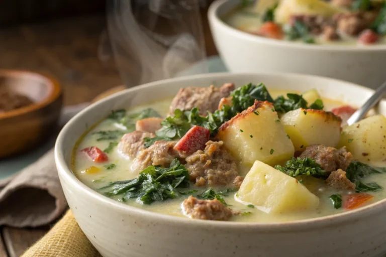 Zuppa Toscana with Potatoes and Sausage