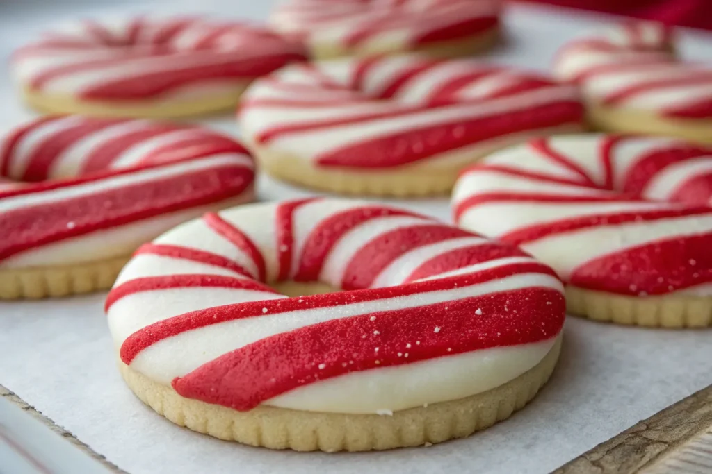 Candy Cane Cookies
