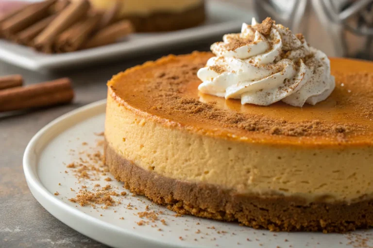 Pumpkin Cheesecake Delight Dessert