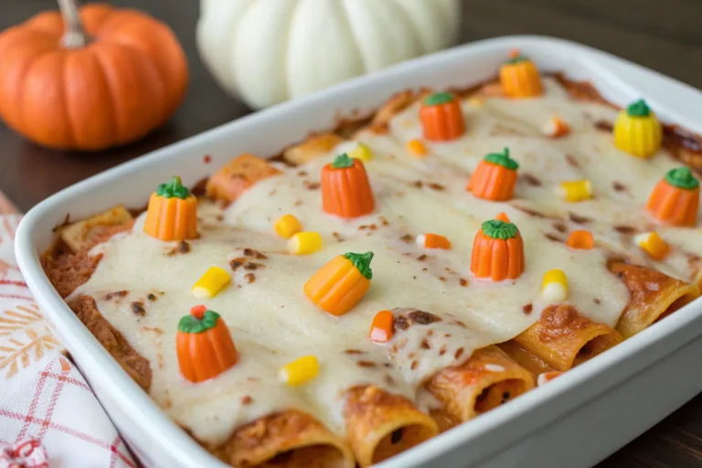 Spooky Baked Ziti – Cheesy Halloween Party Recipe