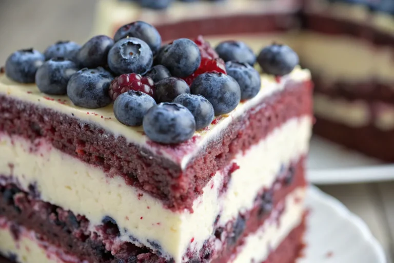 10 Stunning Blueberry Velvet Cake