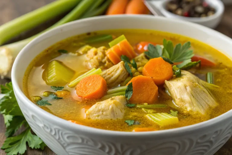 Anti Inflammatory Turmeric Chicken Soup – A Healing, Flavorful Recipe