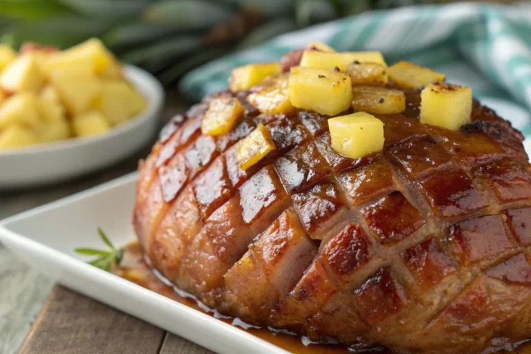 Baked Ham With Brown Sugar and Pineapple Glaze – A Sweet, Savory Holiday Classic