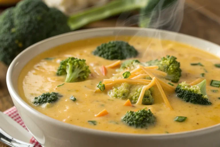 Broccoli Cheddar Soup – Creamy, Cozy, and Comforting