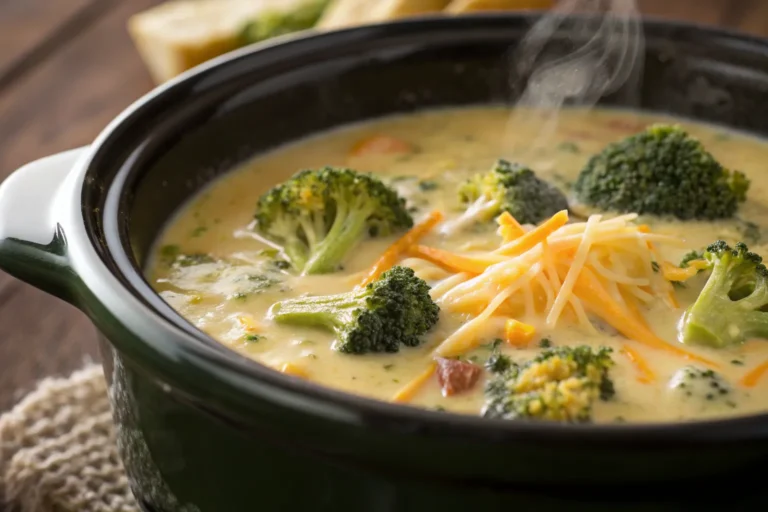 Broccoli Cheddar Soup Crock Pot