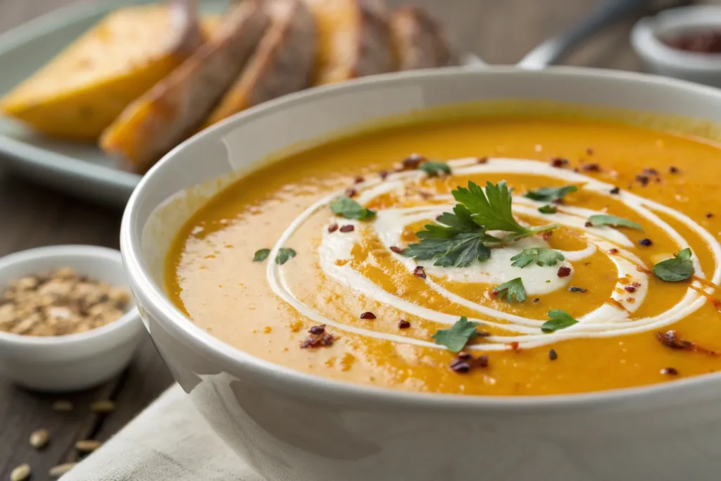 Butternut Squash Soup with Coconut Milk