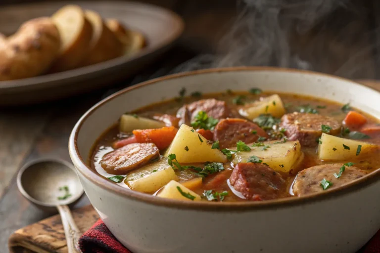 Cozy Italian Sausage and Potato Soup – Easy & Hearty