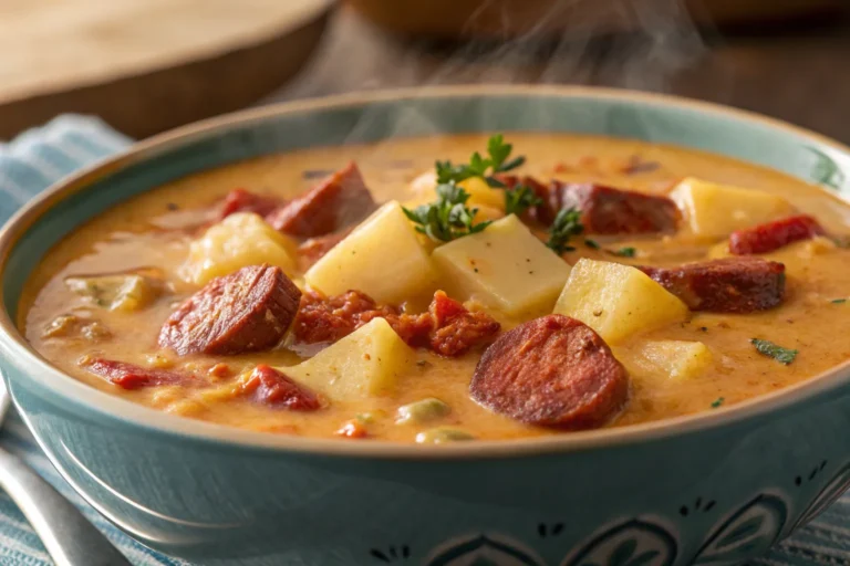 Creamy Chorizo Potato Soup