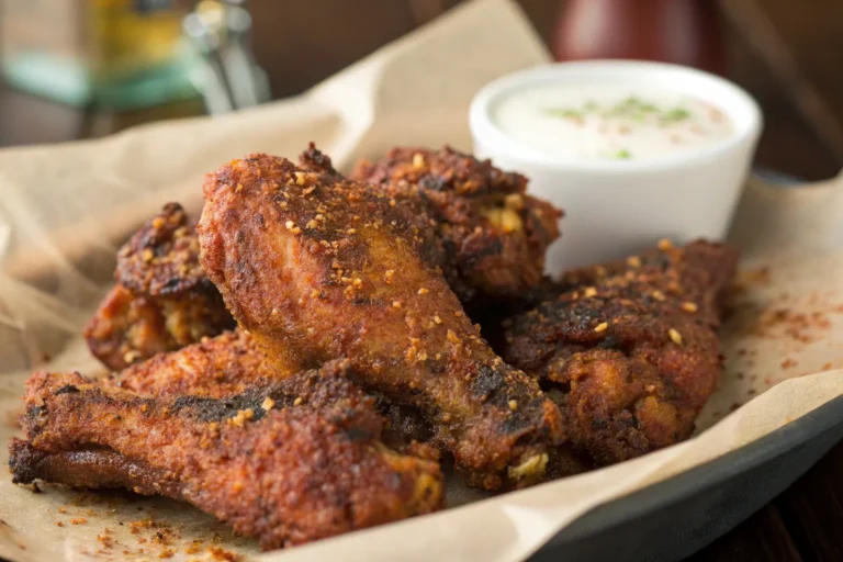 Crispy Dry Rub Wings