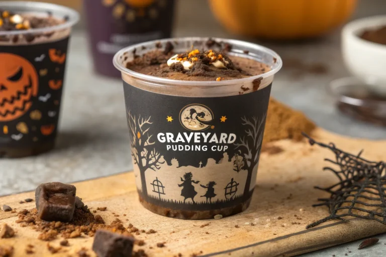 Graveyard Pudding Cups