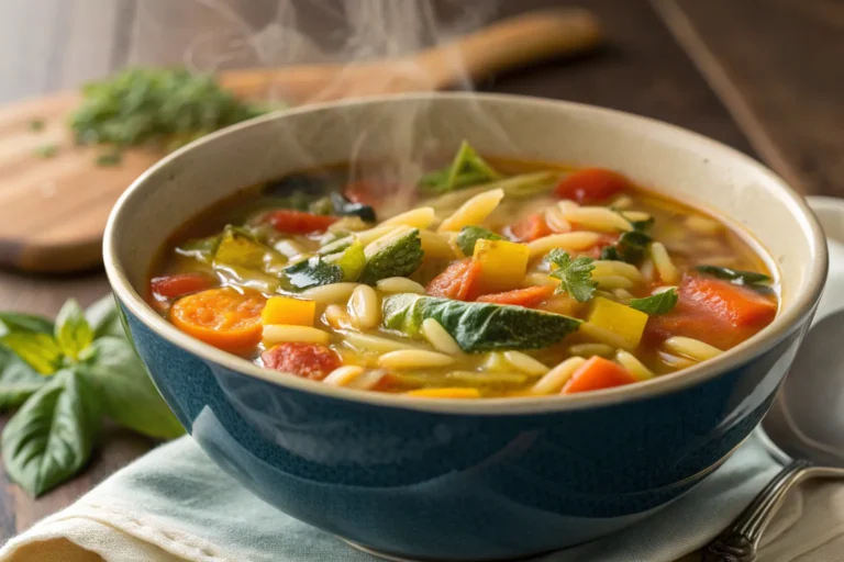 Healthy Vegetable Orzo Soup: A Cozy Winter Meal