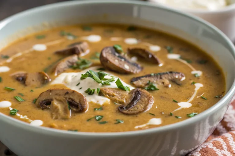 Hungarian Mushroom Soup – Creamy, Savory, and Soothing!