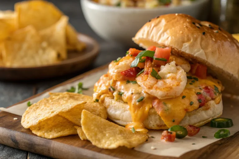 Shrimp Crab Nacho Biscuit Melts