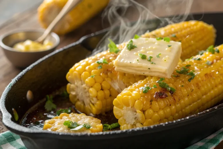 Skillet Corn with Honey Butter