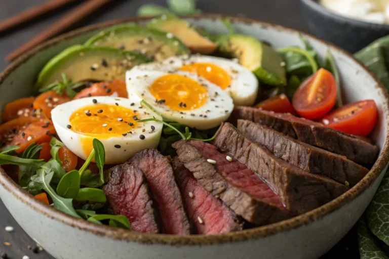 Steak and Egg Protein Power Bowl