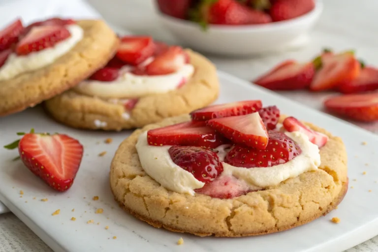 Strawberry Cheesecake Cookies