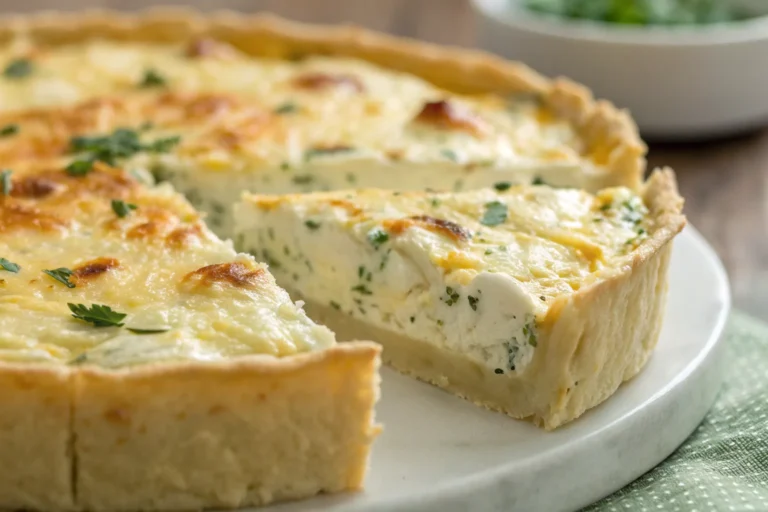 Tortilla Quiche Cottage Cheese Bake