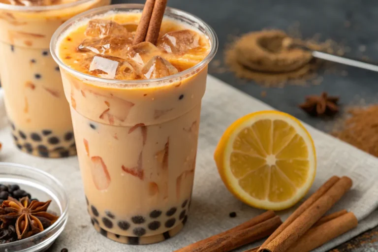 Vanilla Cinnamon Milk Tea