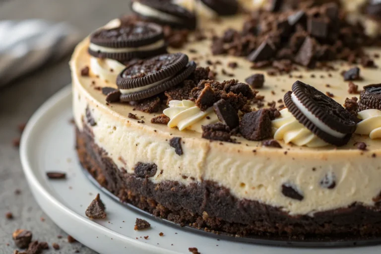 Velvet Oreo Cheesecake