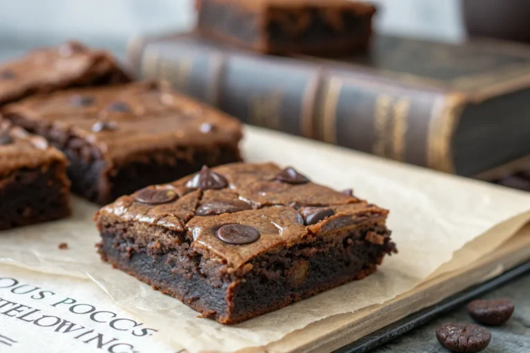 Hocus Pocus Spellbook Brownies