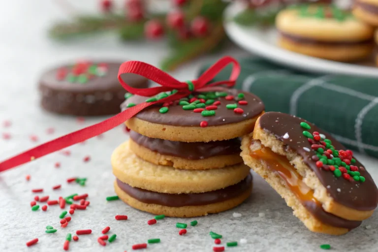 Twix Cookies for Christmas – Festive, Crunchy, and Chocolatey