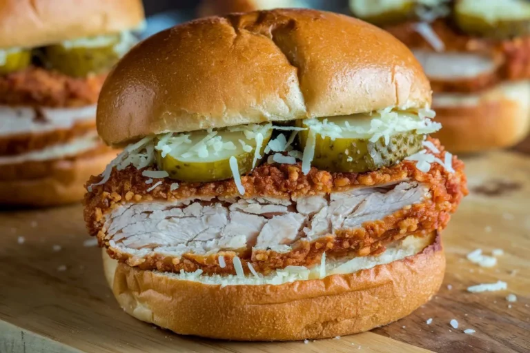 Crispy Dill Pickle Parmesan Chicken